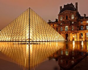 The Louvre is the most visited attraction in Europe.