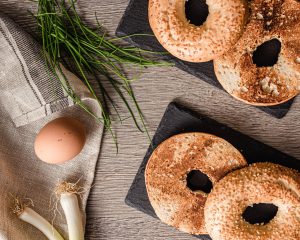 The humble but delicious bagel was invented in Poland.